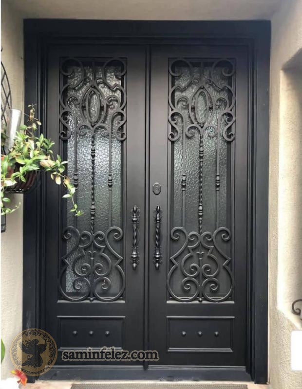 درب لابی آپارتمان الیزیا کد SL-042